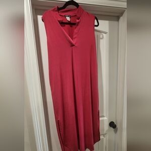 Pretty pink maxi dress